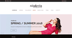Desktop Screenshot of nila-nila.it